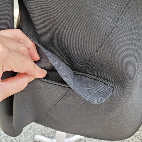 Anne Klein black blazer size 6 - Picture 7 of 8